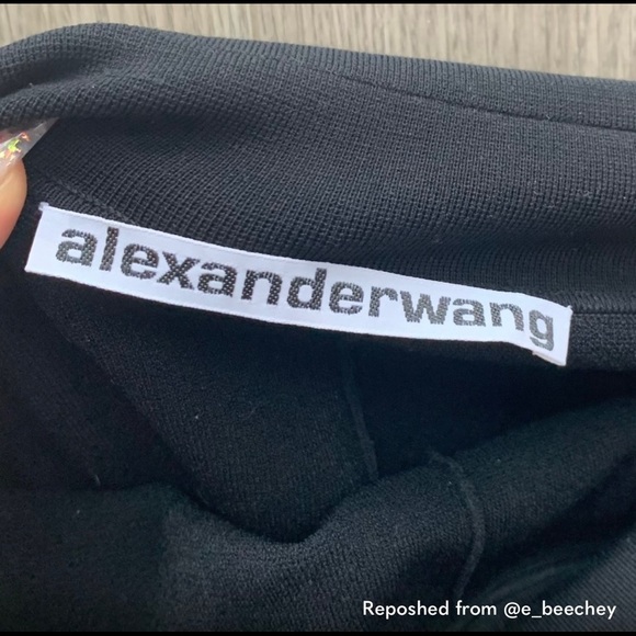 Alexander Wang Black Leggings size M - Picture 9 of 12